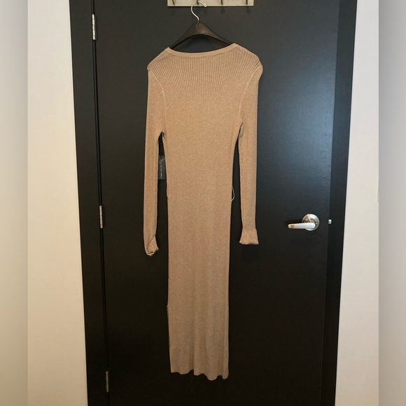 Dex Sweater Maxi Dress Bamboo NEW - Picture 2 of 6